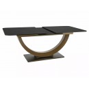 Стол обеденный SIGNAL WILSON Ceramic Ossido Bruno коричневый/античный коричневый 180-240/100